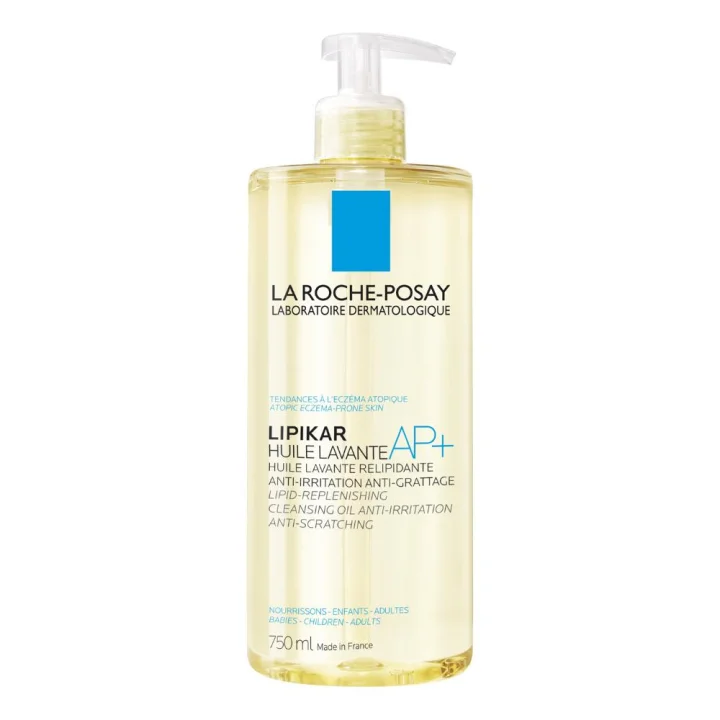 La Roche Posay Lipikar Huile Lavante AP+ Olio Detergente per Pelle Molto Secca 750 ml