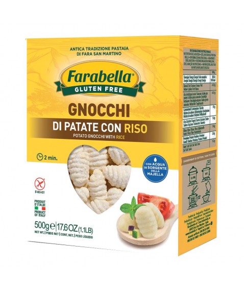 Farabella Gnocchi Pat Riso500g