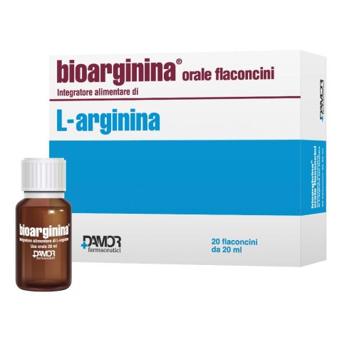 Bioarginina Orale 20 Flaconcini da 20 ml - Integratore di L-Arginina Bioarginina Orale 20 Flaconcini da 20 ml - Integratore di L-Arginina