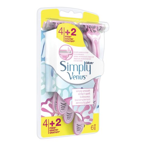 GILLETTE VENUS SIMPLY 3 4+2 GILLETTE VENUS SIMPLY 3 4+2