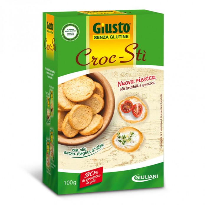 GIUSTO S/G Croc-Sti'100g