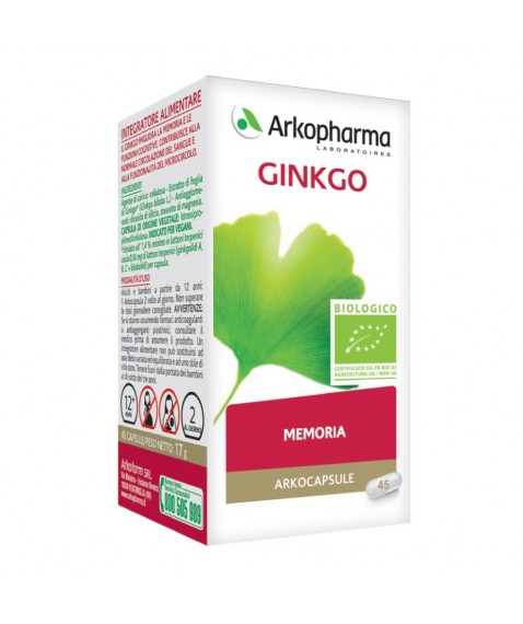 ARKOCAPSULE-GINKGO BIO 45CPS