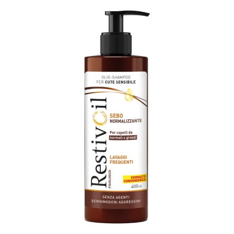 RESTIVOIL SHAMPOO FISIOLOGICO 400ML RESTIVOIL SHAMPOO FISIOLOGICO 400ML