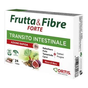 FRUTTA & FIBRE FORTE 24CUBETTI
