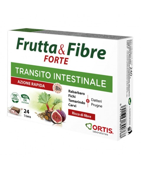 FRUTTA & FIBRE FORTE 24CUBETTI