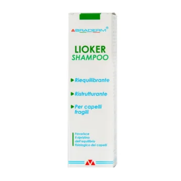 BRADERM LIOKER SHAMPOO 200ML BRADERM LIOKER SHAMPOO 200ML
