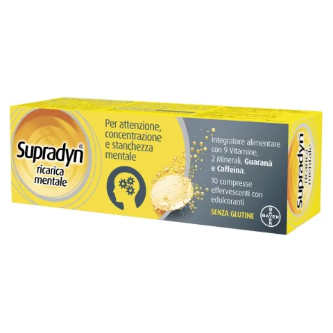 Supradyn&reg; Ricarica Mentale 10 Compresse Effervescenti
