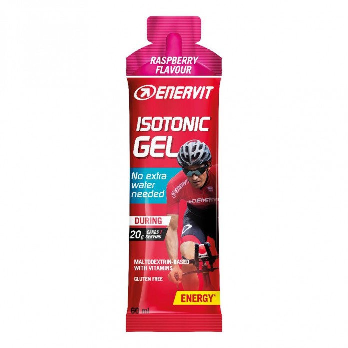 Enervit Sport Isotonic Gel Lampone 60 ml - Prodotto Energetico
