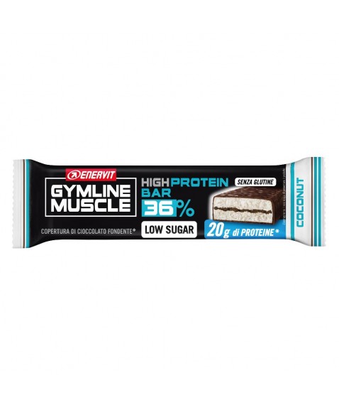 Enervit Sport Gymline High Protein Bar 36% Barretta Proteica Cocco 55 gr