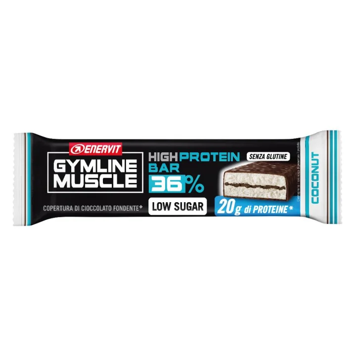 Enervit Sport Gymline High Protein Bar 36% Barretta Proteica Cocco 55 gr