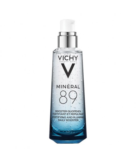 Vichy Mineral 89 Booster Quotidiano Fortificante Rimpolpante con Acido Ialuronico 75 ml