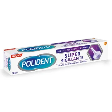 Polident Fissativo Super Sigillante 70 gr - Pasta adesiva per dentiera