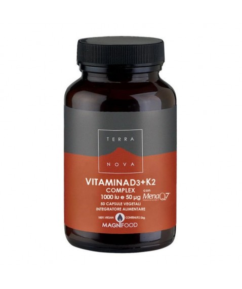 VITAMINA D3 + K2 50CPS TERRANO