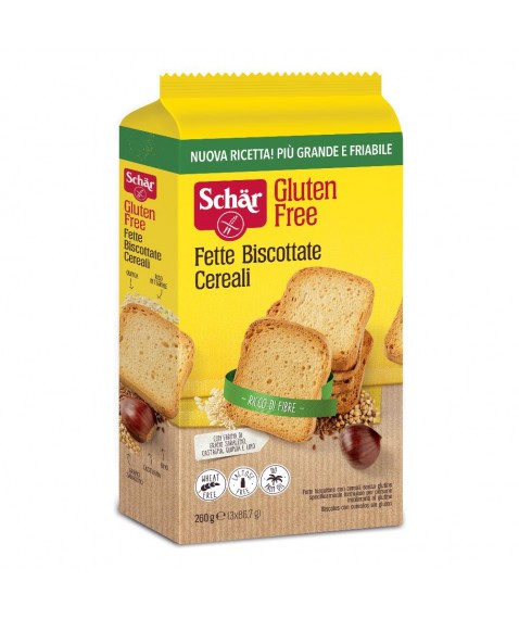 SCHAR FETTE BISC CEREALI 260G