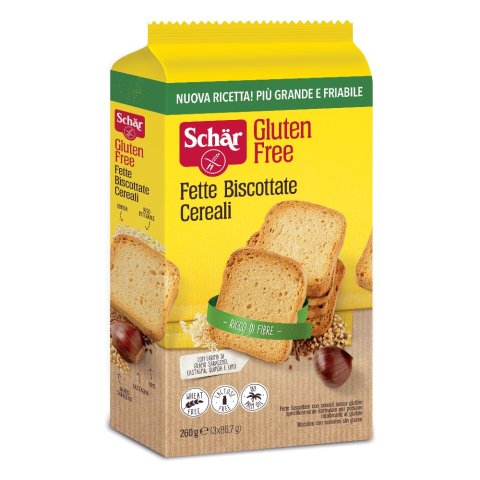 SCHAR FETTE BISC CEREALI 260G SCHAR FETTE BISC CEREALI 260G