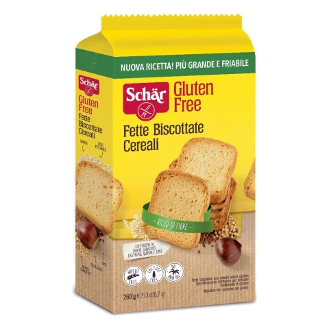 SCHAR FETTE BISC CEREALI 260G