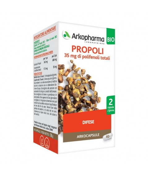 ARKOCAPSULE PROPOLI BIO 40CPS