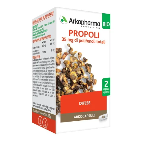 ARKOCAPSULE PROPOLI BIO 40CPS ARKOCAPSULE PROPOLI BIO 40CPS