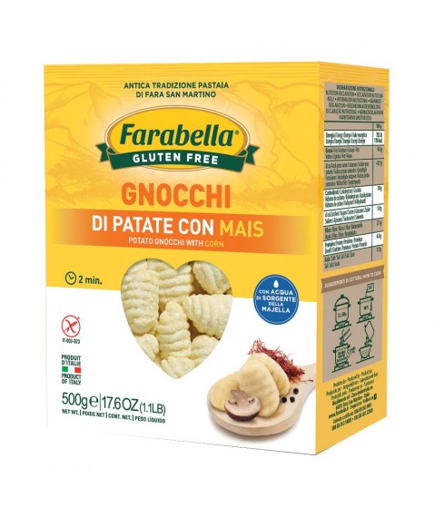 FARABELLA Gnocc.Pat.Mais 500g*