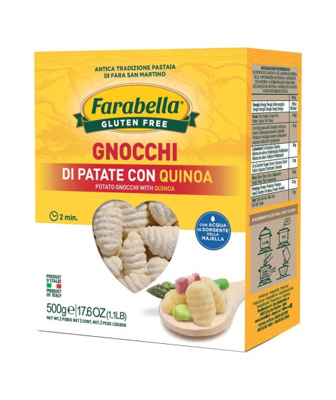 FARABELLA Gnocc.Pat Quinoa500g