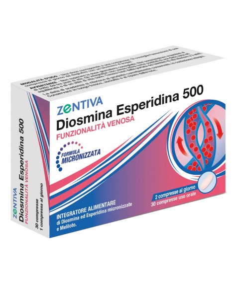 DIOSMINA ESPERIDINA 500 30CPR