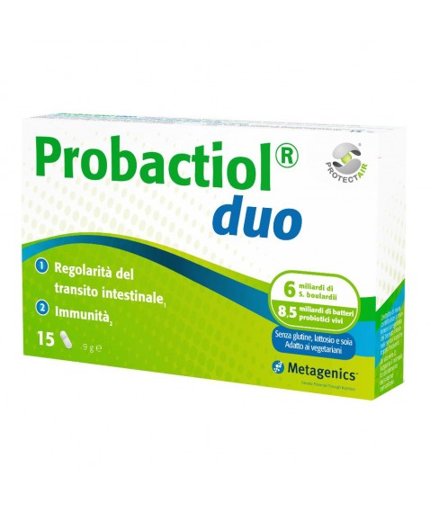 Probactiol DUO NEW 15 capsule Integratore di fermenti lattici