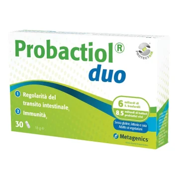 Probactiol Duo Metagenics 30 Capsule - Integratore per la regolarit&agrave; intestinale