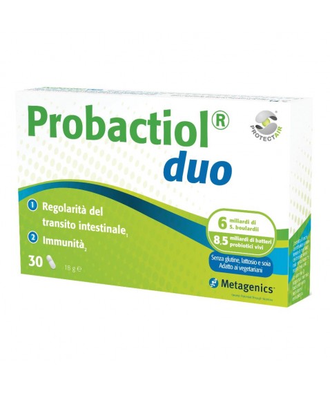 Probactiol Duo Metagenics 30 Capsule - Integratore per la regolarità intestinale 