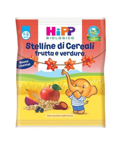 Hipp Bio Stelline Crl/frut 30g