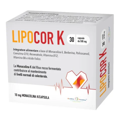LIPOCOR K 30 Cps 500mg LIPOCOR K 30 Cps 500mg