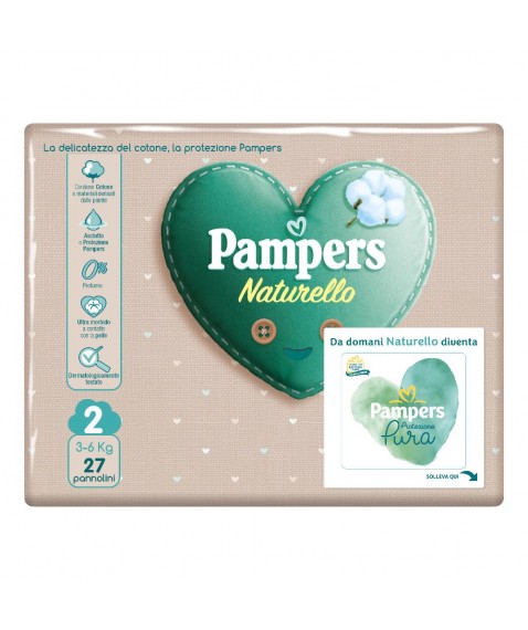 PAMPERS NATUR MINI CP 27PZ 9358