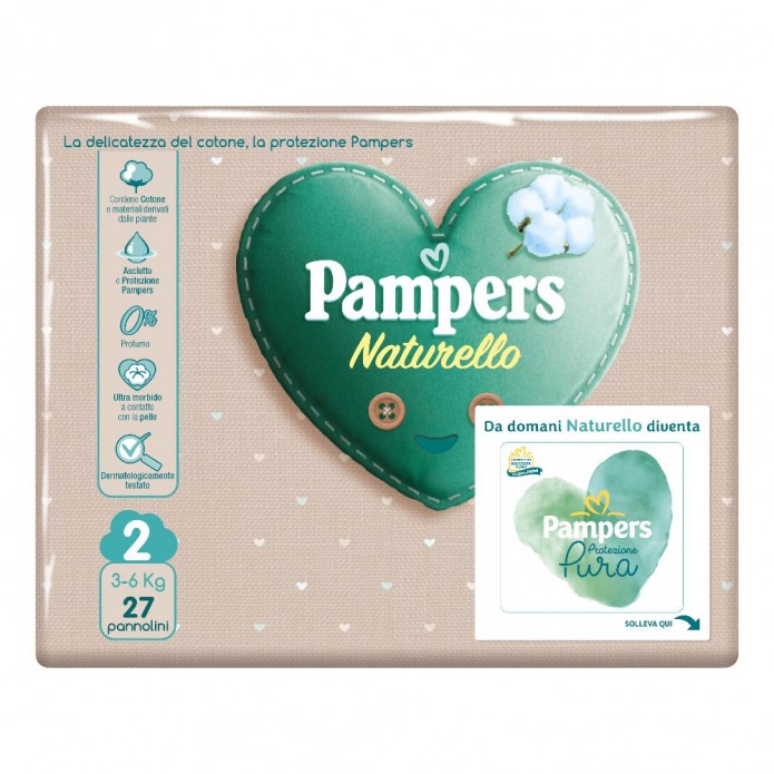 PAMPERS NATUR MINI CP 27PZ 9358