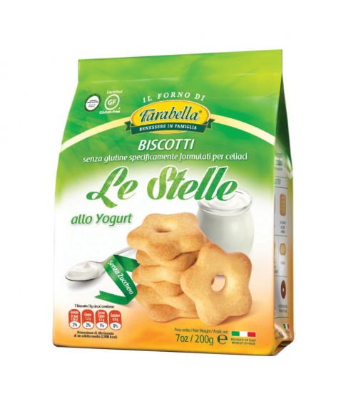 FARABELLA Bisc.Stelle Yog.200g