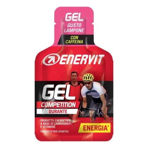 Enervit Sport Gel Competition Gusto Lampone 12,5 ml - Prodotto Energetico