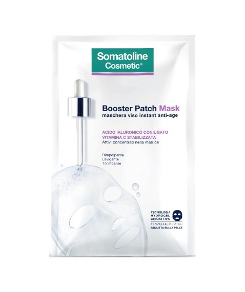 SOMATOLINE COSMETIC BOOSTER PATCH MASK 1 PEZZO