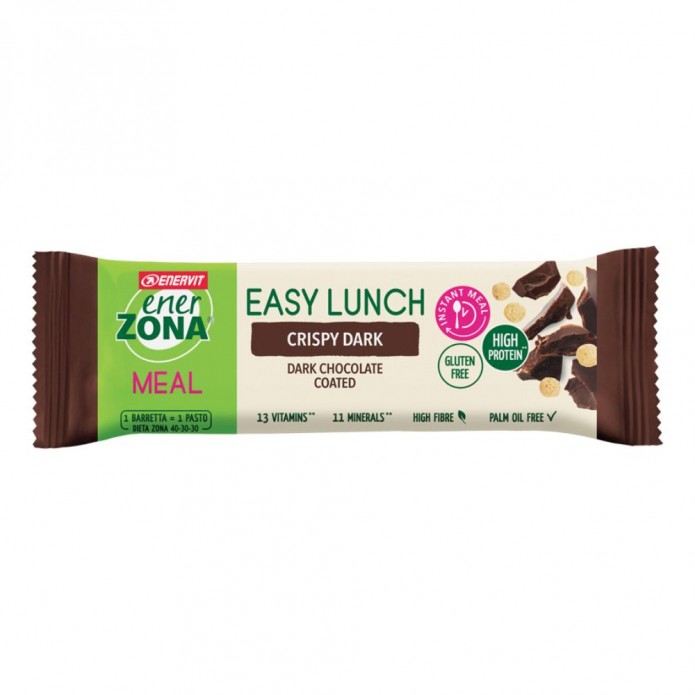 EnerZona Easy Lunch Cacao 58 gr  barretta sostitutiva del pasto