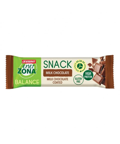 EnerZona Snack Balance Cioccolato al latte 33 gr barretta al cioccolato al latte