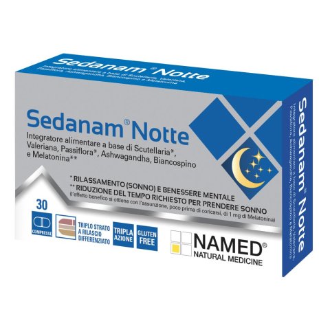 Named Sedanam Notte 30 Compresse Named Sedanam Notte 30 Compresse