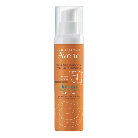 Avène Cleanance Solare Crema Colorata SPF 50+ Protezione solare molto alta