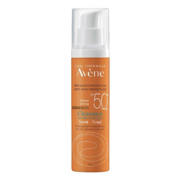 Avène Cleanance Solare Crema Colorata SPF 50+ Protezione solare molto alta