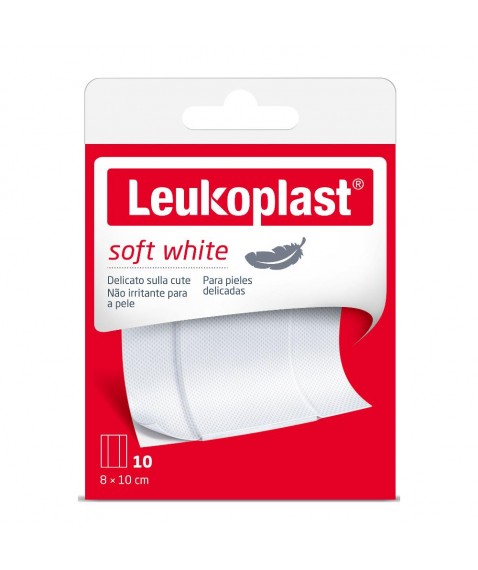 LEUKOPLAST SOFT WHITE 100X8CM