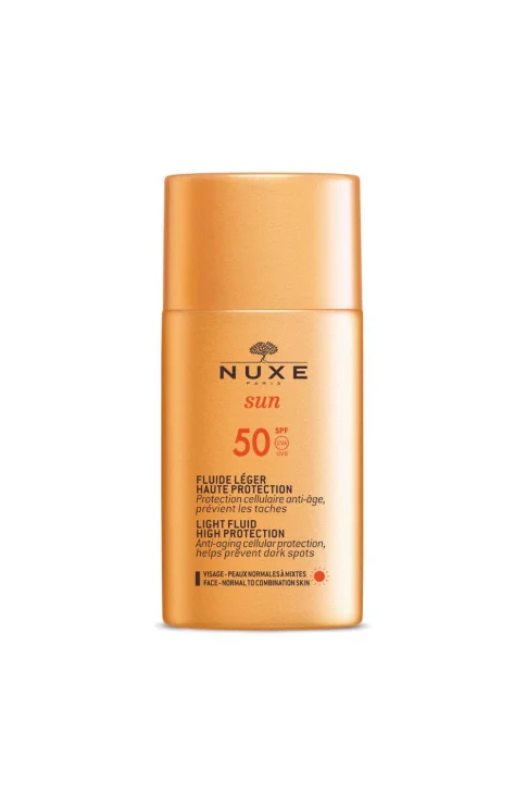 NUXE SUN FLUIDO LEGGERO PROTEZIONE SOLARE 50 NUXE SUN FLUIDO LEGGERO PROTEZIONE SOLARE 50