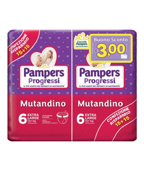 PAMPERS PROG MUT XL 30PZ    5049