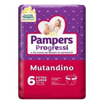 PAMPERS PROG MUT XL 15PZ    5036