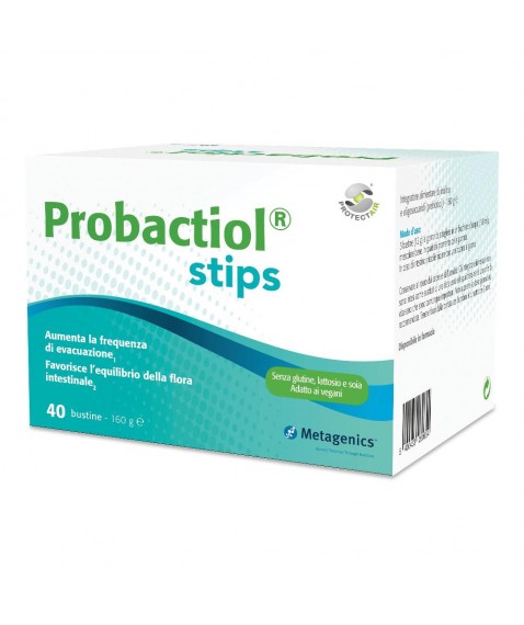 Probactiol Stips Metagenics 40 Bustine - Integratore contro la stitichezza