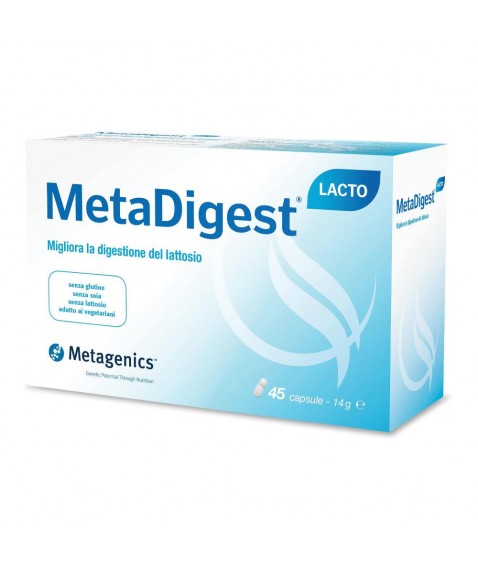 MetaDigest LACTO 45 capsule Integratore per l'intolleranza al lattosio