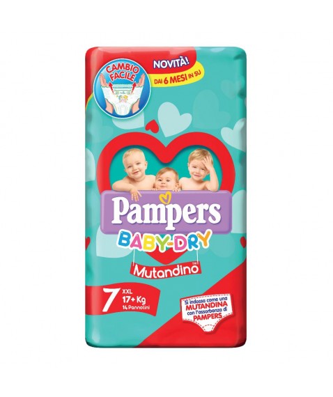 Pampers Bd Mutanda Xxl 14pz