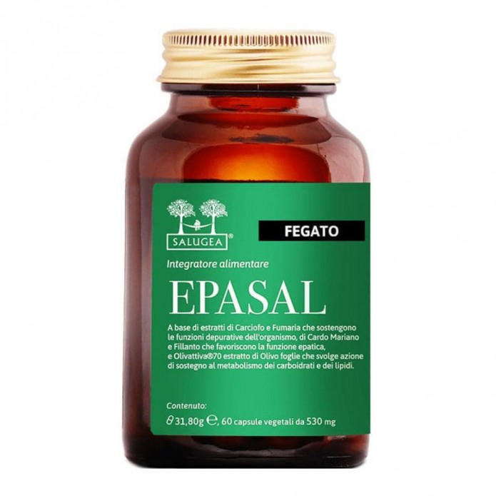 Salugea Epasal 60 Capsule - Integratore per la disintossicazione e la depurazione del fegato