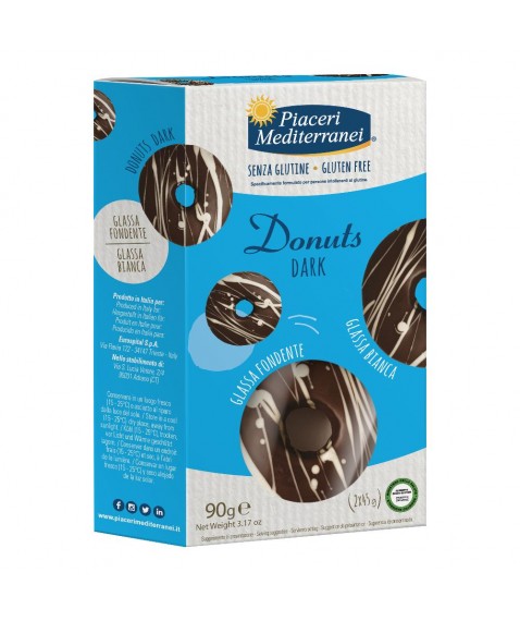 PIACERI MED.Donuts Dark 2x45g