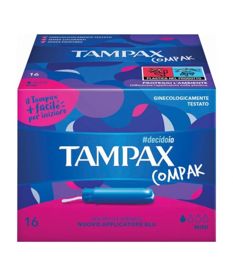 TAMPAX COMPAK MINI 16PZ 0790